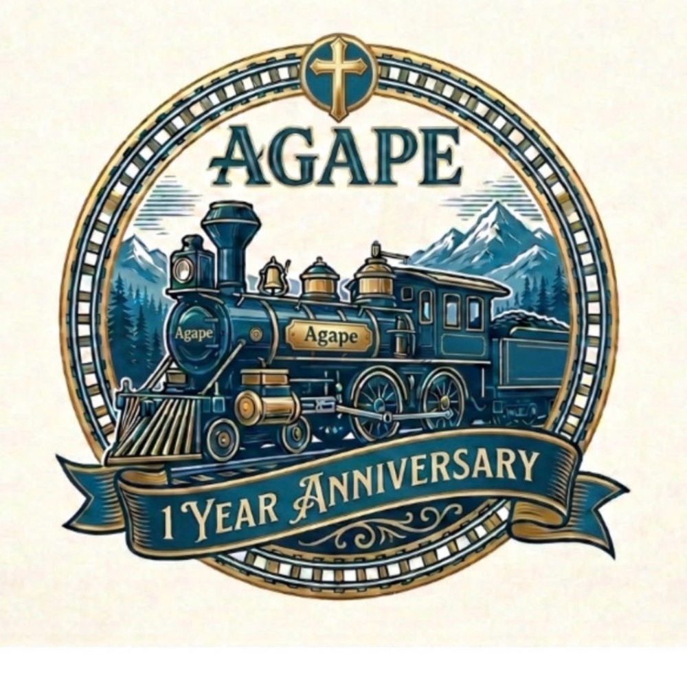 Agape Train! Like to be notified when we are live!